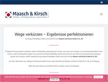 Tablet Screenshot of kirschag.de